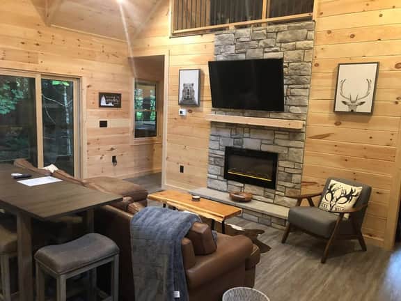 Red River Gorge Turtle Falls Hot Tub Firepit Wi-Fi